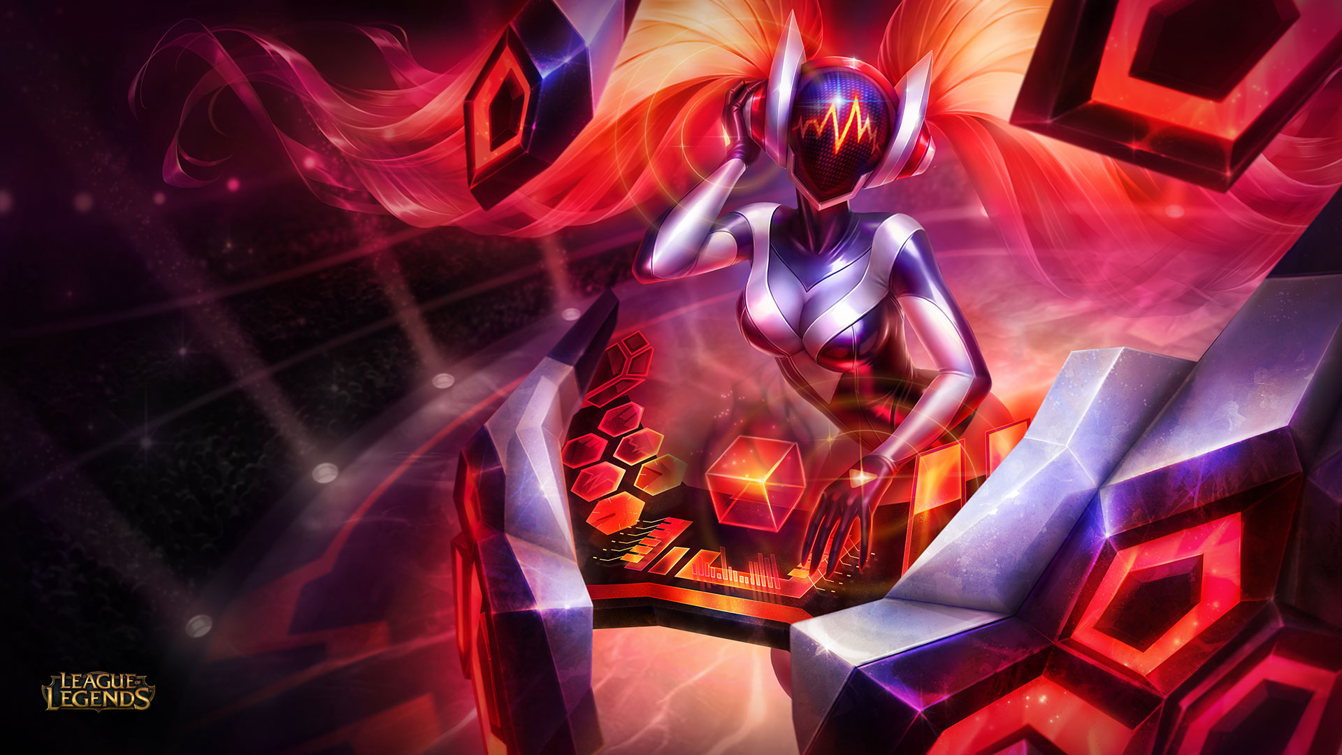 Dj Sona Wallpaper Concussive League Of Legends Wallpapers