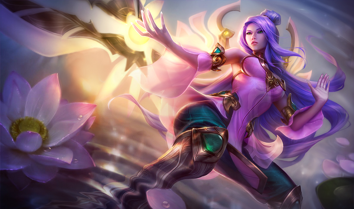Order Of The Lotus Irelia Skin League Of Legends Wallpapers