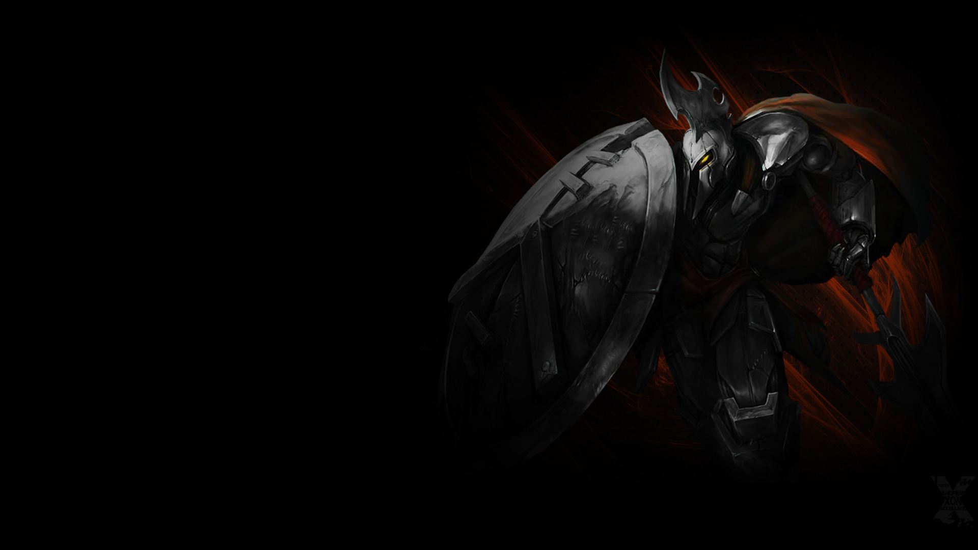 Full Metal Pantheon Wallpaper League Of Legends Wallpapers