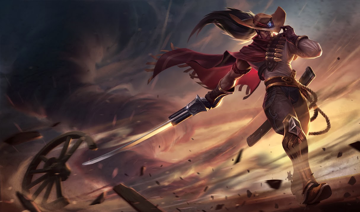 High Noon Yasuo League Of Legends Wallpapers