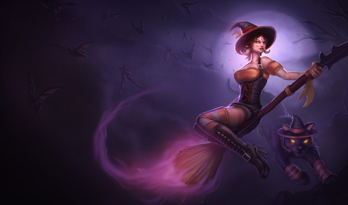 Bewitching Nidalee Skin League Of Legends Wallpapers