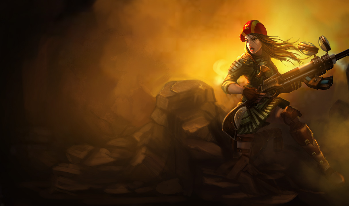 League of Legends Wallpaper: Caitlyn - The Sheriff of Piltover