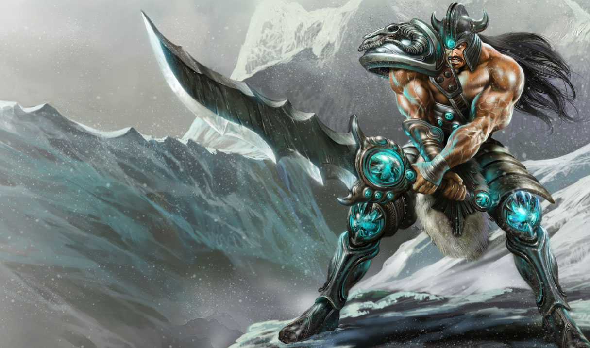 Tryndamere Classic Skin Chinese League Of Legends Wallpapers