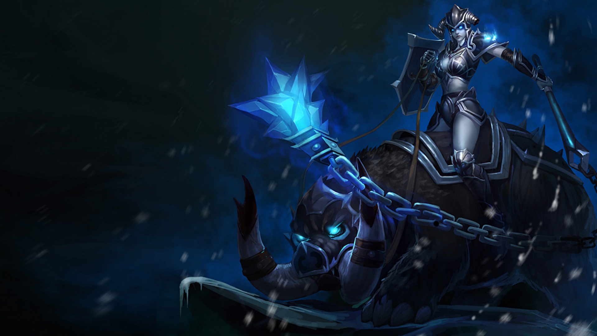 Darkrider Sejuani Chinese League Of Legends Wallpapers