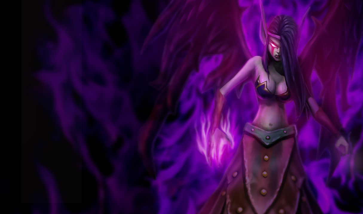 Morgana Classic Skin Old League Of Legends Wallpapers