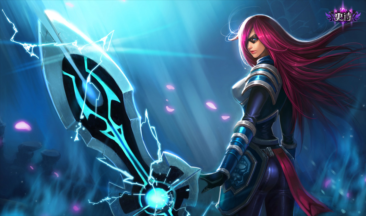 Infiltrator Irelia Skin Chinese League Of Legends Wallpapers