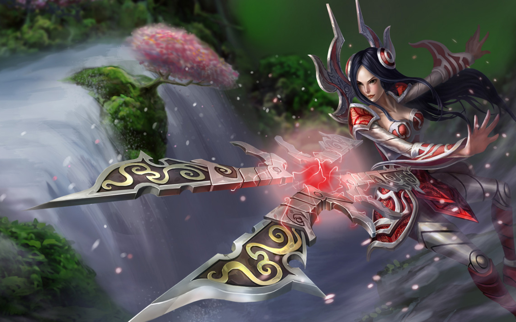 Irelia Classic Skin Chinese League Of Legends Wallpapers