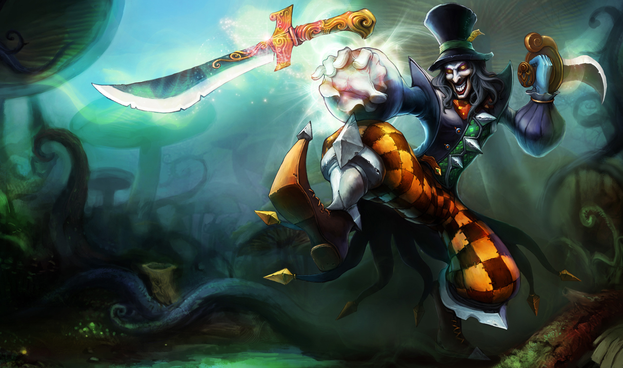 Mad Hatter Shaco Skin Chinese League Of Legends Wallpapers
