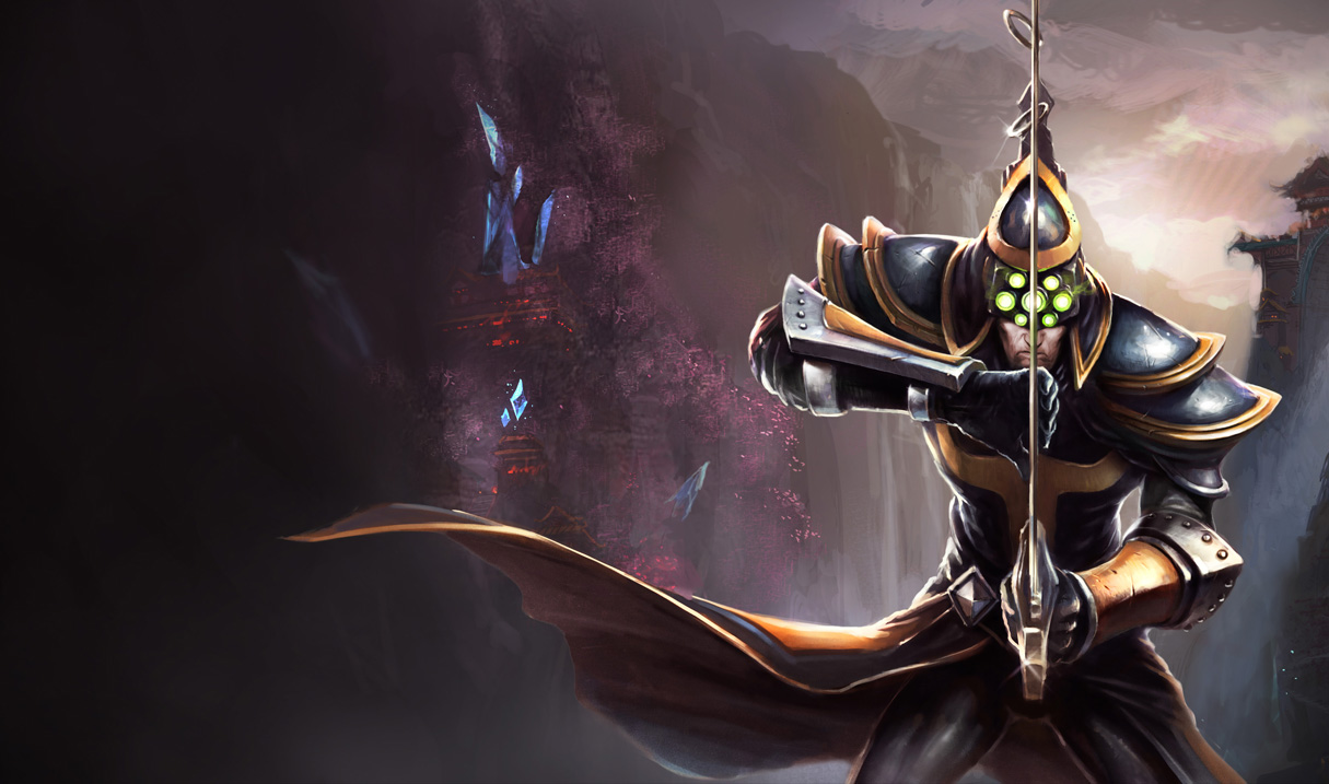 Master Yi Classic Skin Chinese League Of Legends Wallpapers