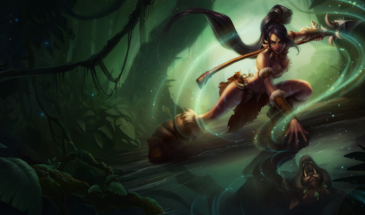 Nidalee Classic Skin League Of Legends Wallpapers
