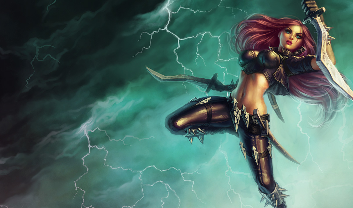 Katarina Classic Skin Old League Of Legends Wallpapers