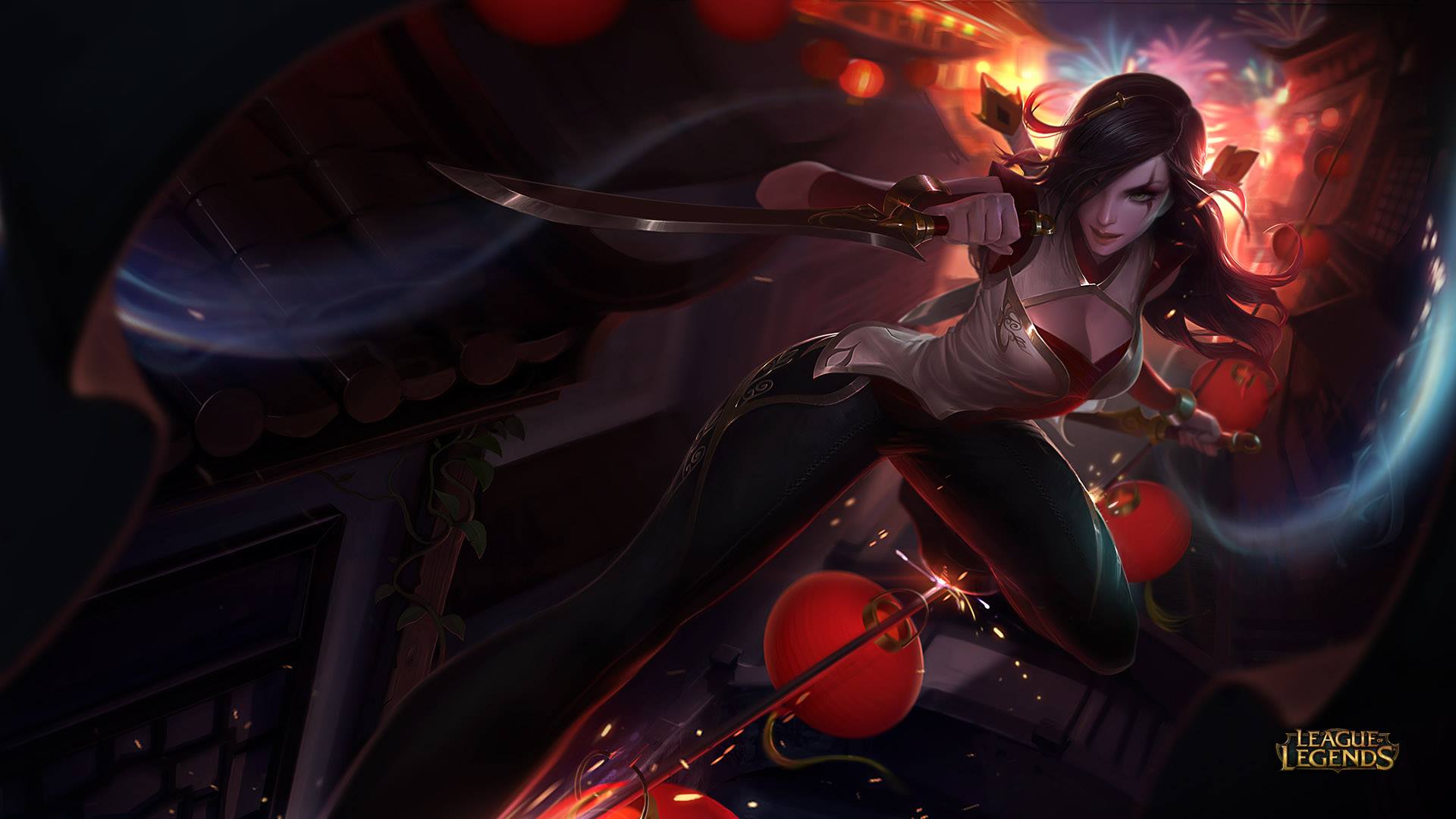 Warring Kingdoms Katarina Wallpaper League Of Legends Wallpapers