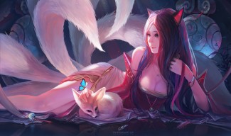 Ahri by Chenbowow