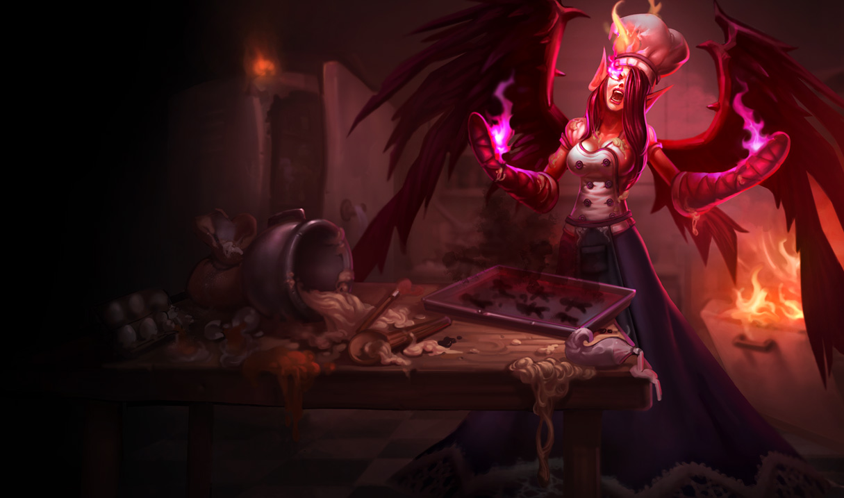 Sinful Succulence Morgana Skin League Of Legends Wallpapers