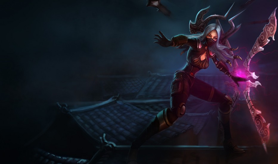 Nightblade Irelia Skin (Original) - League of Legends Wallpapers