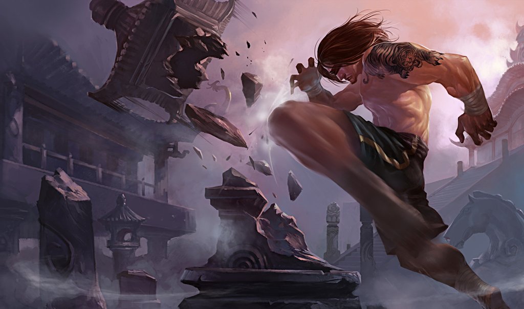 Traditional Lee Sin - Chinese Art