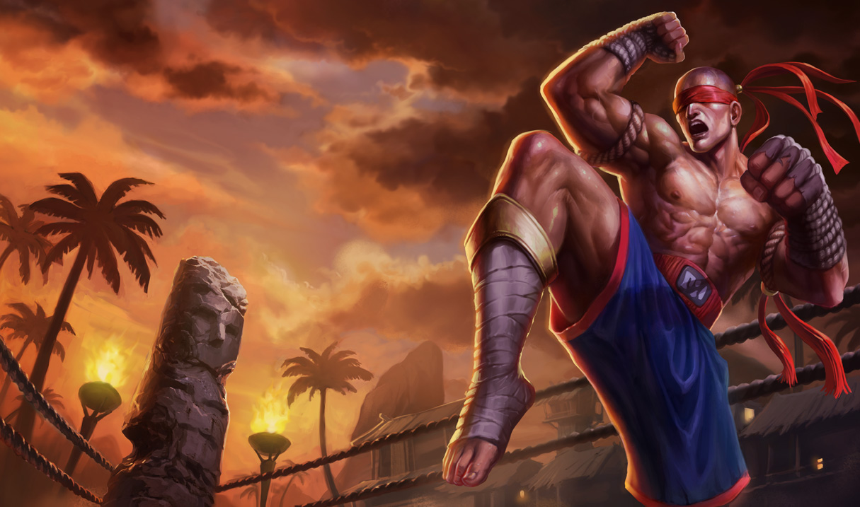 muay thai lee sin league of legends wallpapers muay thai lee sin league of legends