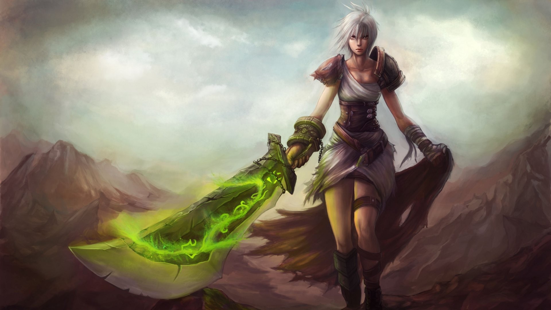 Wallpaper ID: 373060 / Video Game League Of Legends Phone Wallpaper, Riven  (League Of Legends), 1080x2160 free download