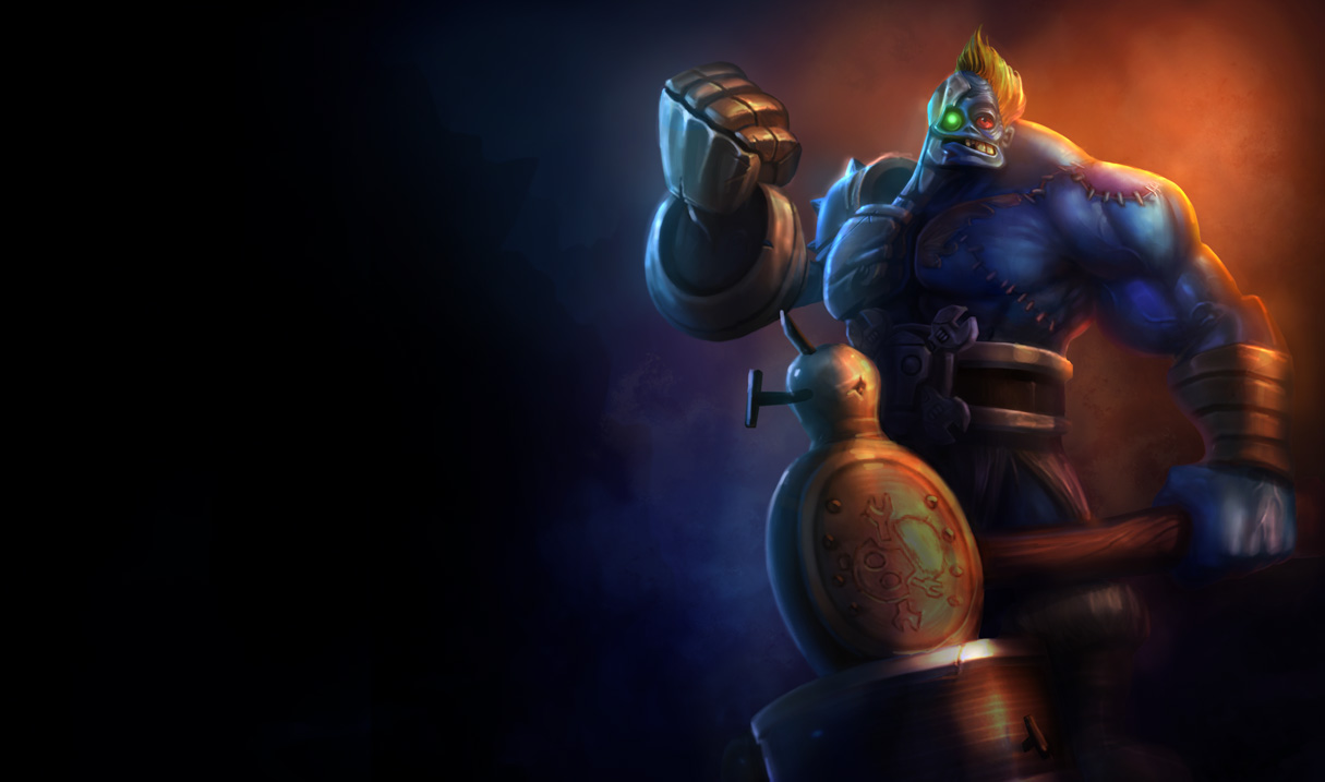 Garrosh Sion  LoL custom skin 