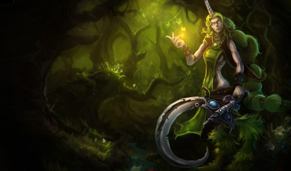 Dryad Soraka Skin Old League Of Legends Wallpapers