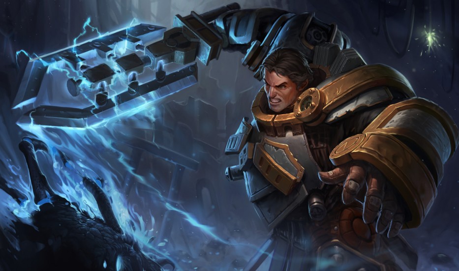 Steel Legion Garen Skin - League of Legends Wallpapers