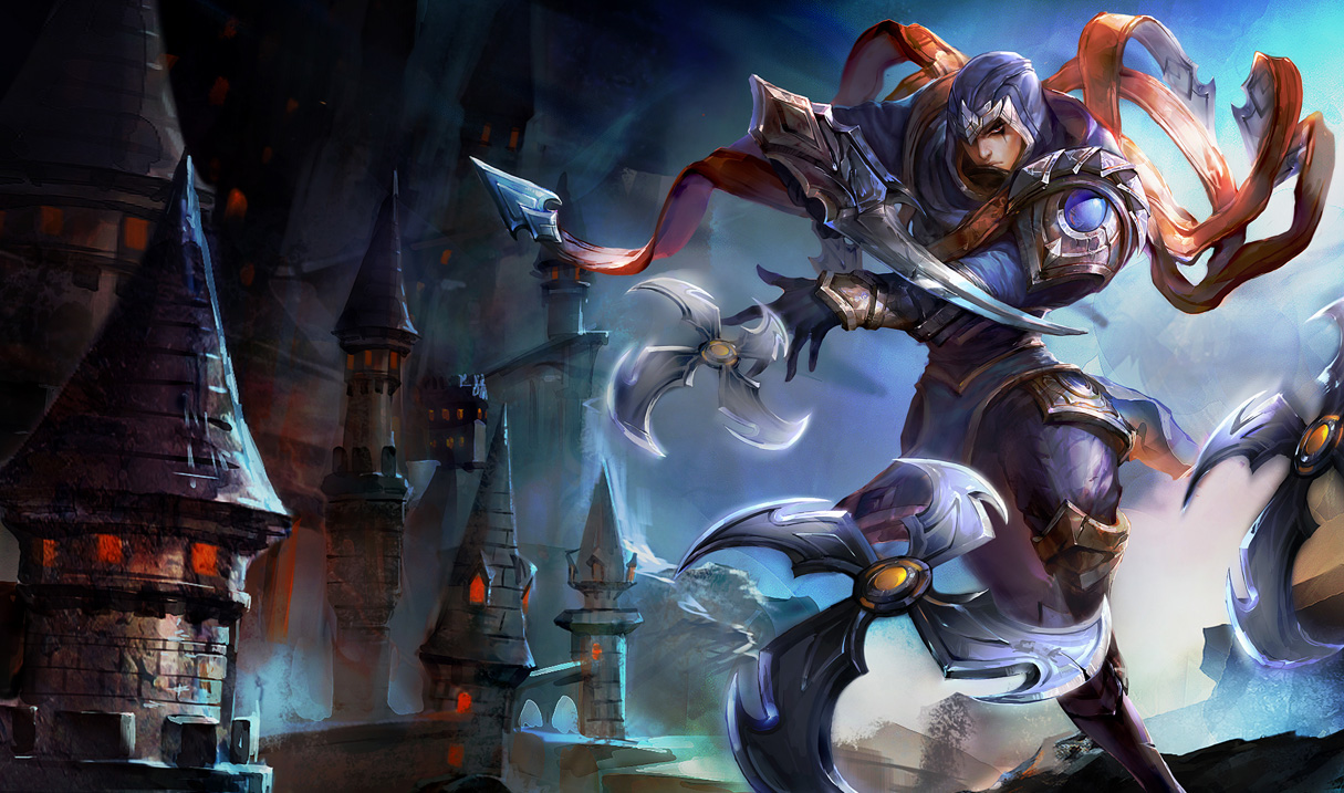 Se tilbage Claire velfærd Talon Classic Skin - Chinese - League of Legends Wallpapers